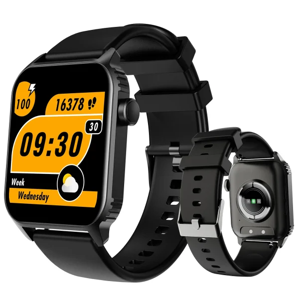 Smart Watch, 1.85"Smartwatch for Men Women (Answer/Make Call), Fitness Tracker with 100+ Sport Modes, Waterproof Watch.